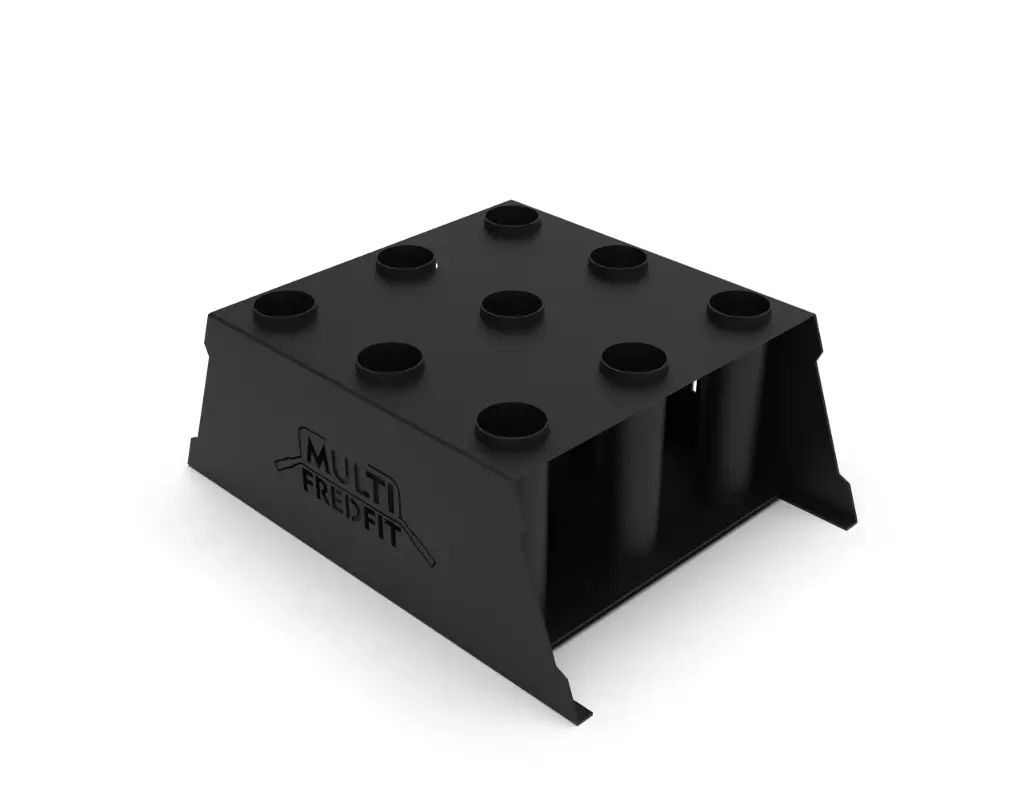 Soporte de almacenamiento para barras o manerales (rack de 9 tubos)